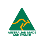 Australian Made And Owned Company Logo